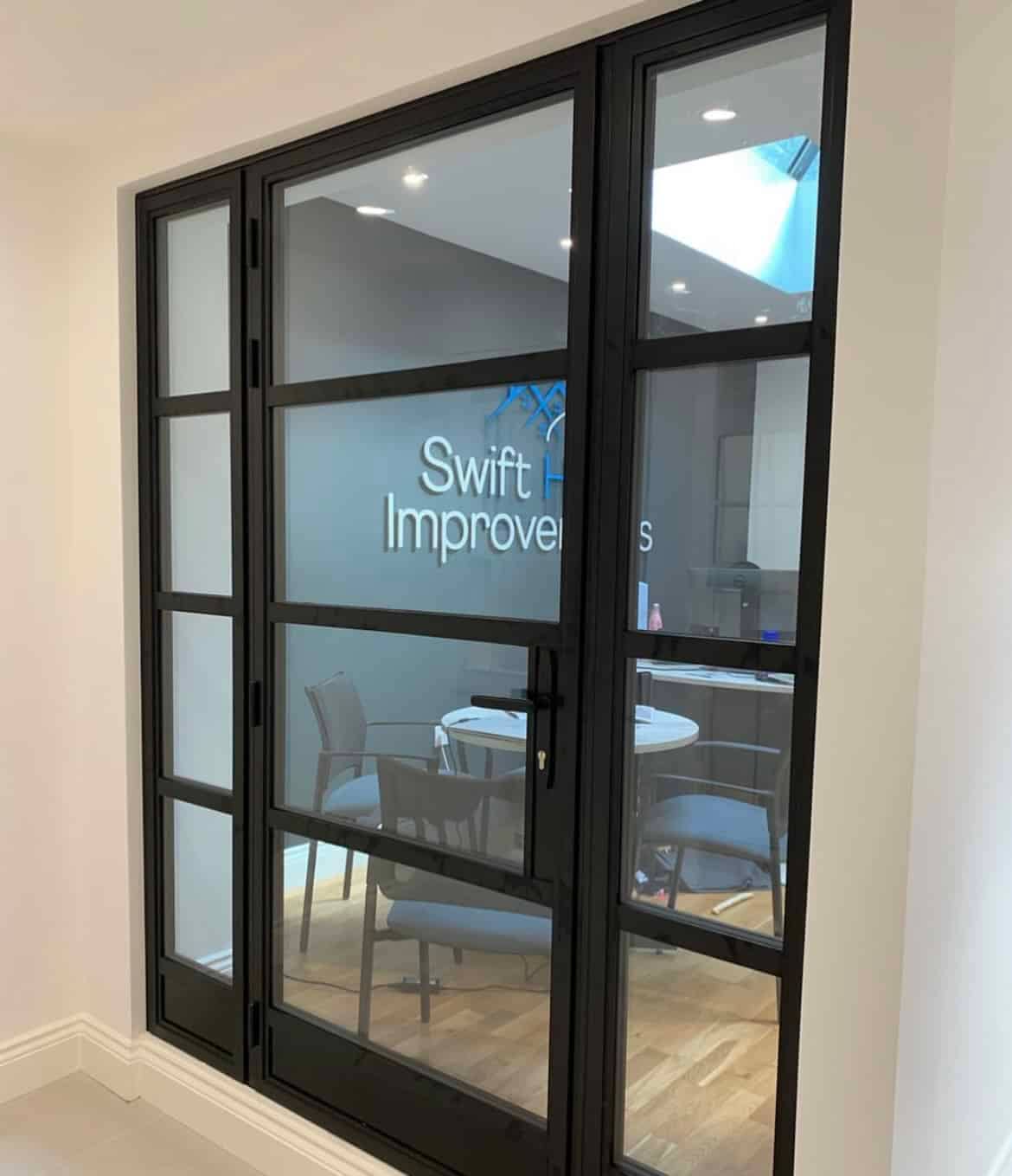 Steel Look Aluminium Windows – Swift Home Improvements